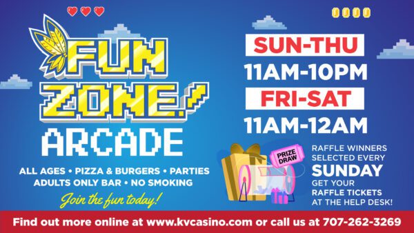 Sunday Arcade Fun Fun Zone Arcade - Konocti Vista Casino