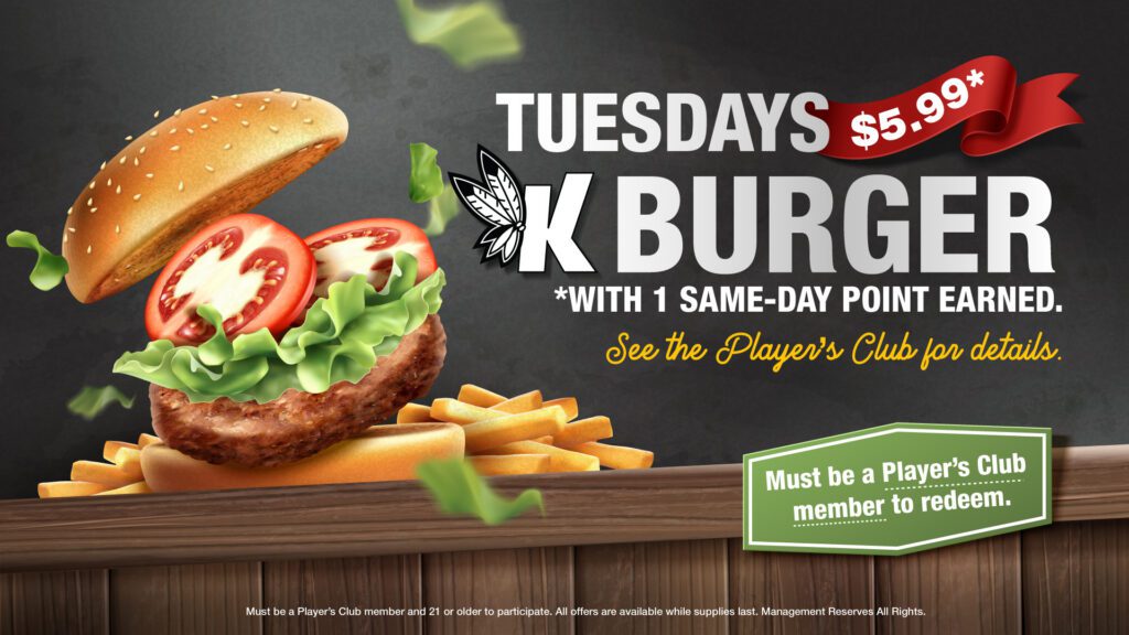 1.23 Tuesday 5.99 Burger (TV)