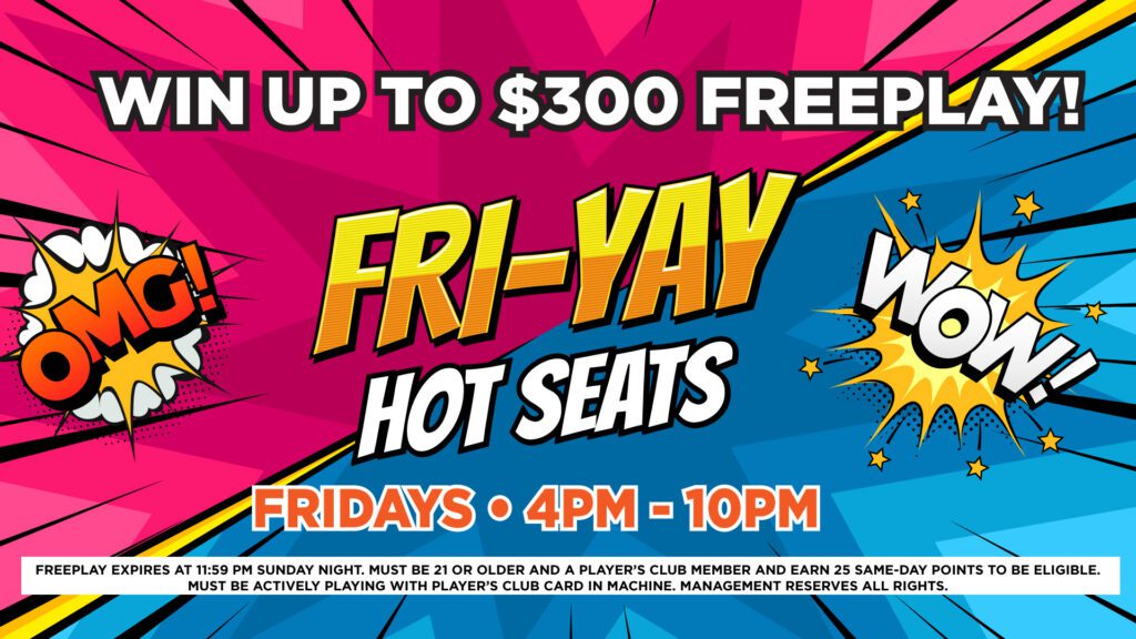 1.26 FRI YAY Hot Seats (TV)