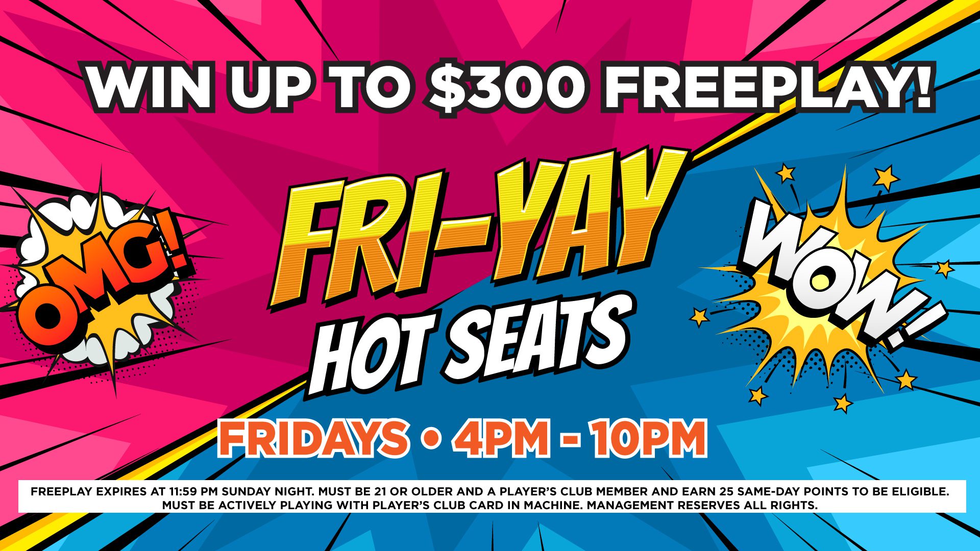 1.26 FRI YAY Hot Seats (TV)