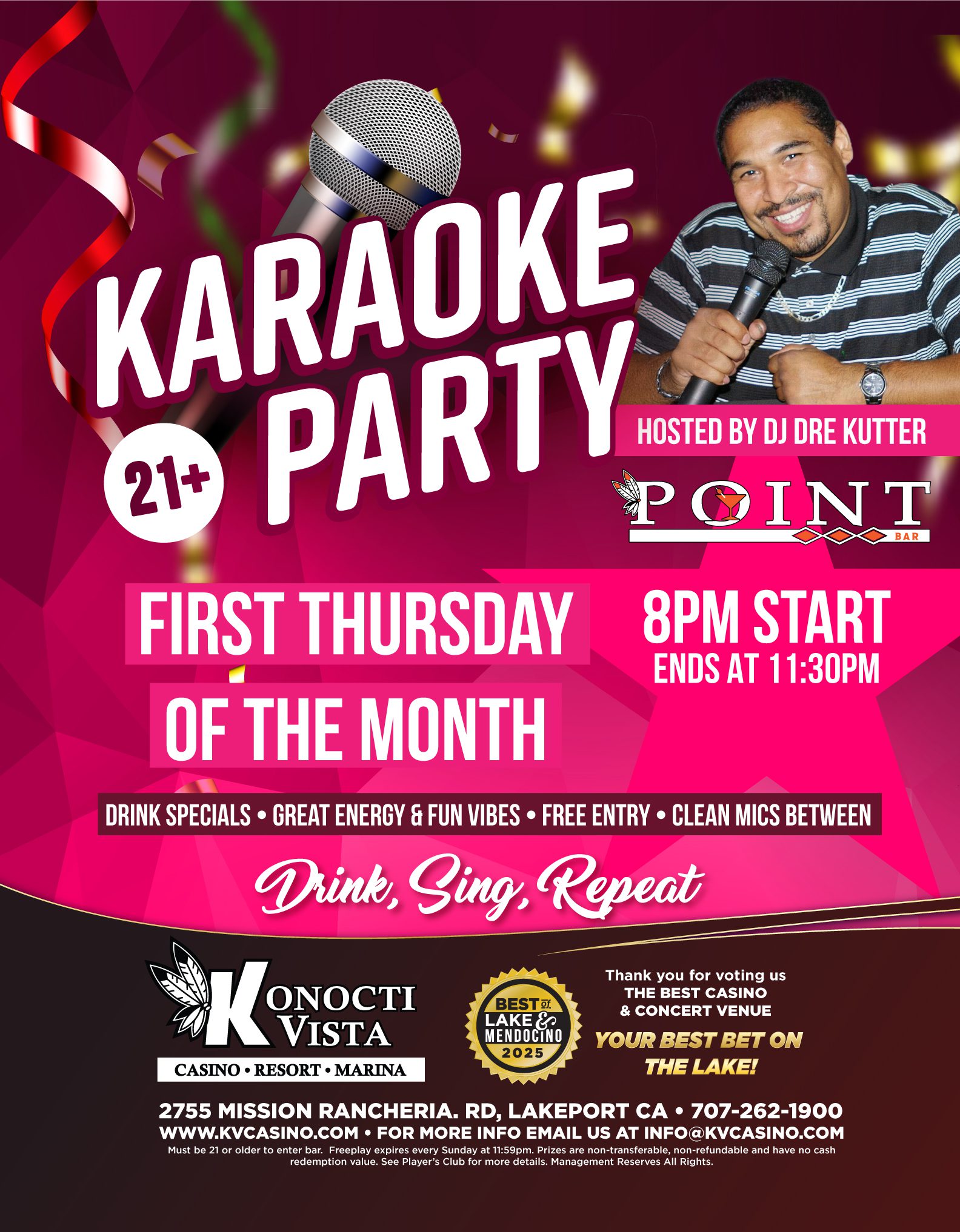 Karaoke Night with DJ Kutter (Flyer)