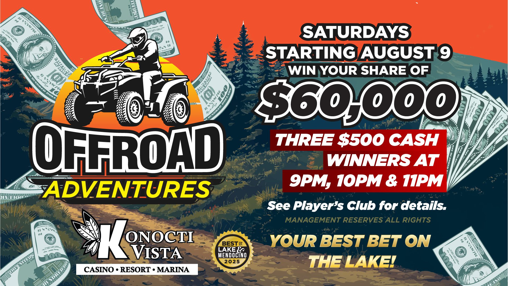 8.25 Aug & Sep Off Road Adventures Giveaway (TV)