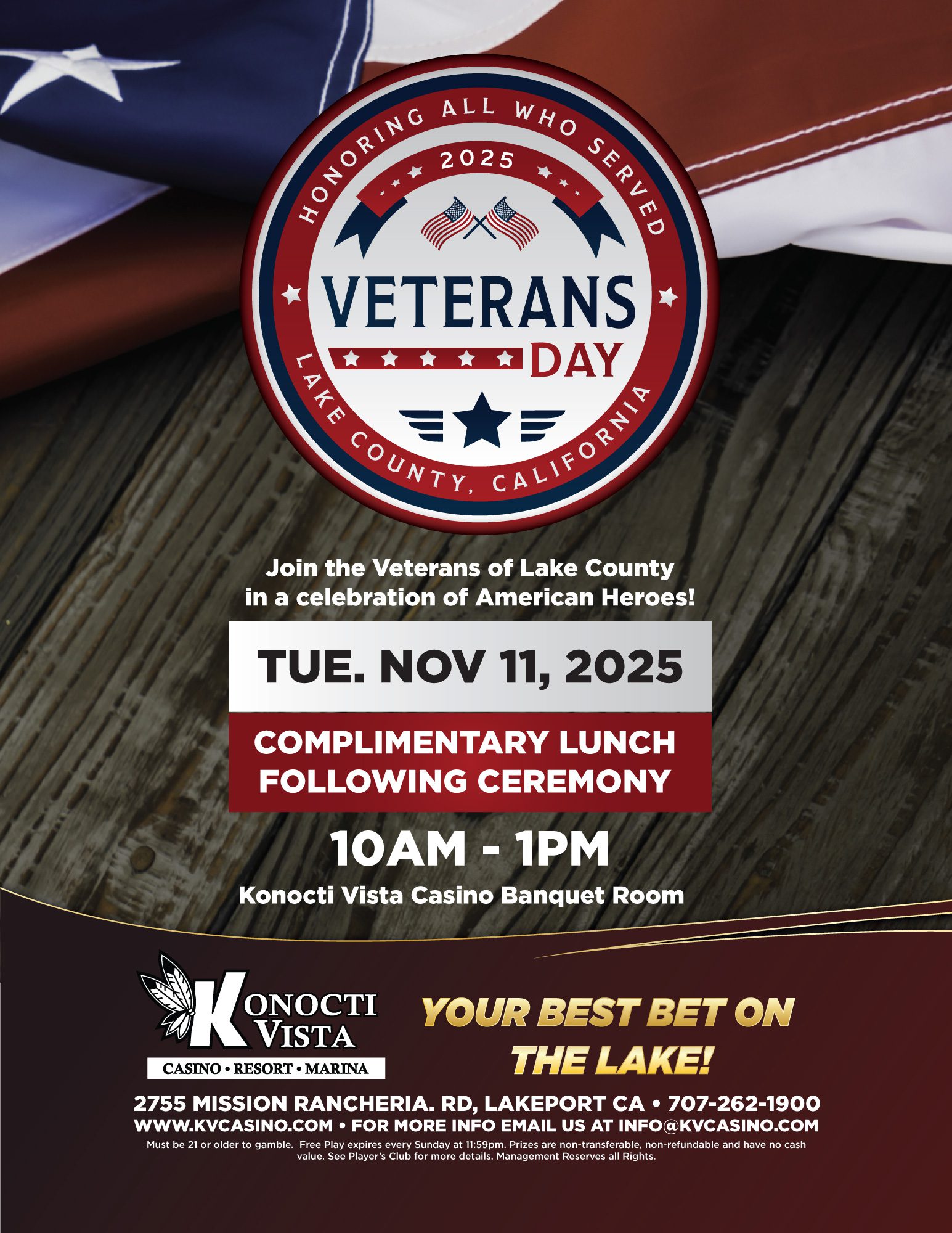 11.11.25 Veterans Day 2025 (Flyer)