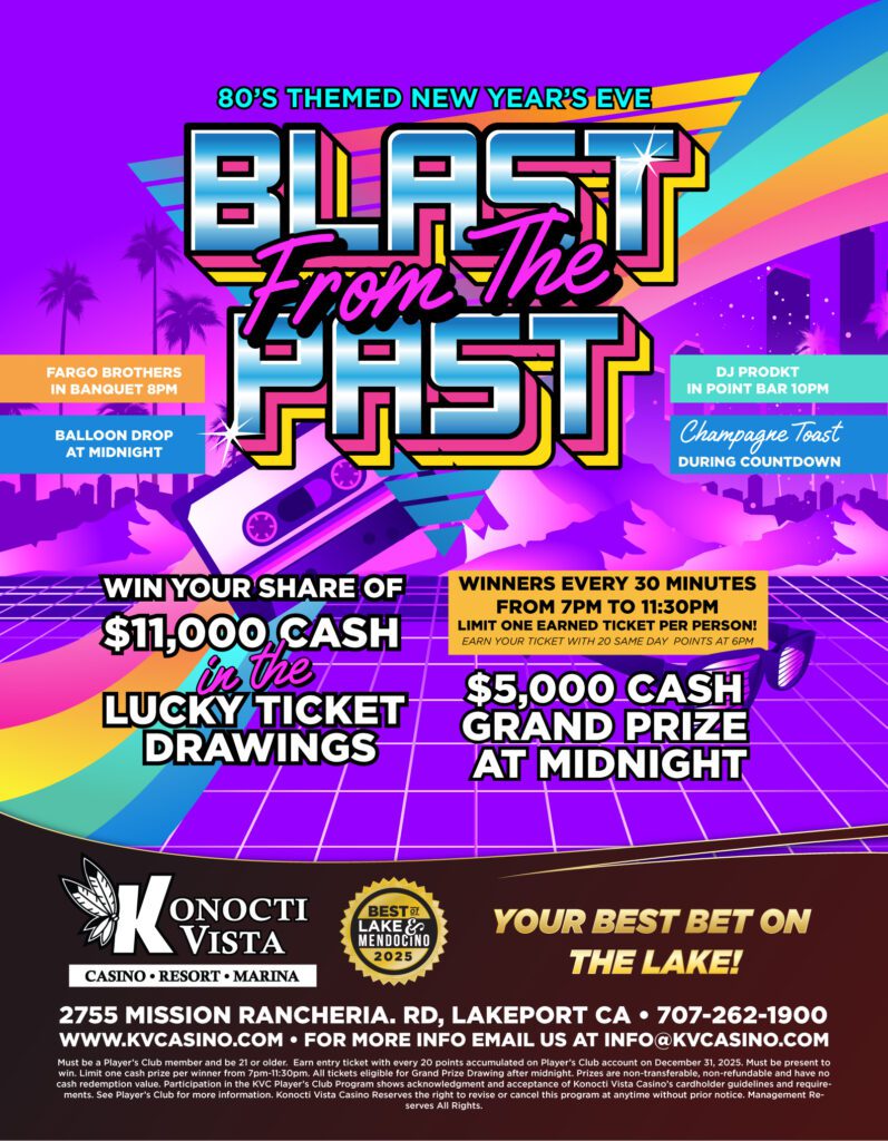 12.31.25 Blast from the Past NYE Lucky Ticket Drawings NYE (POSTER)