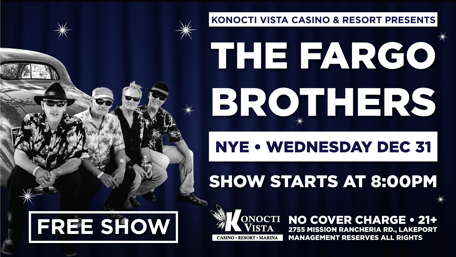 12.31.25 Fargo Brothers NYE (TV)