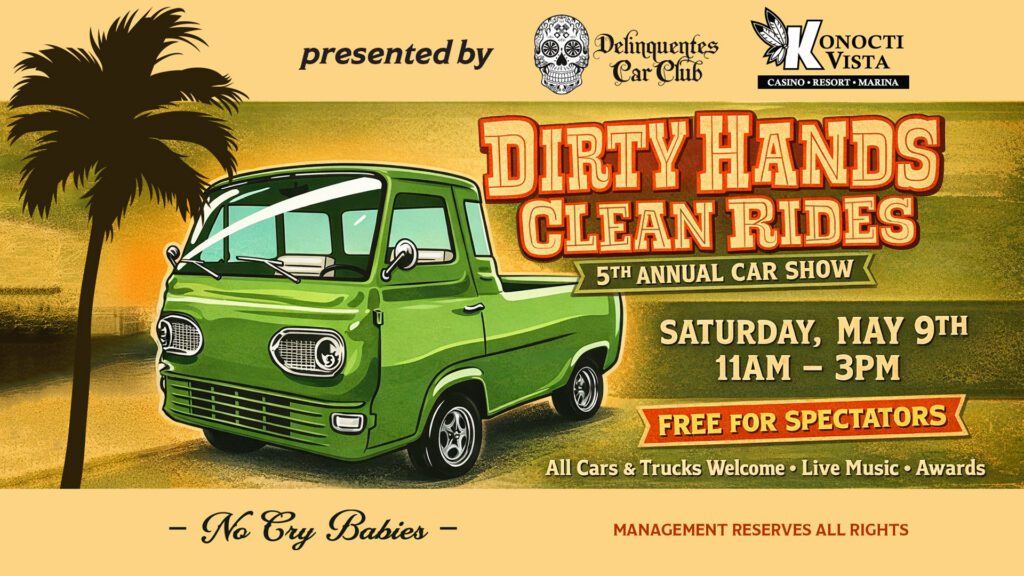 5.9.26 DCC Dirty Hands Clean Rides 5th Annual Car Show (TV)
