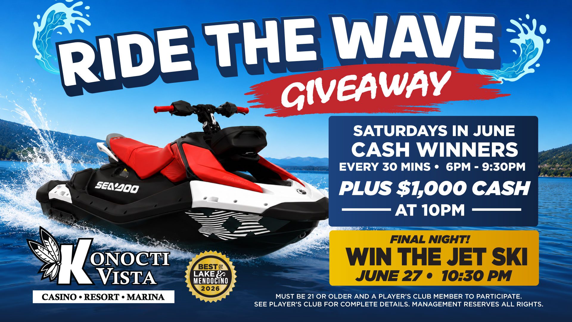 6.26 Ride the Wave Giveaway (TV)