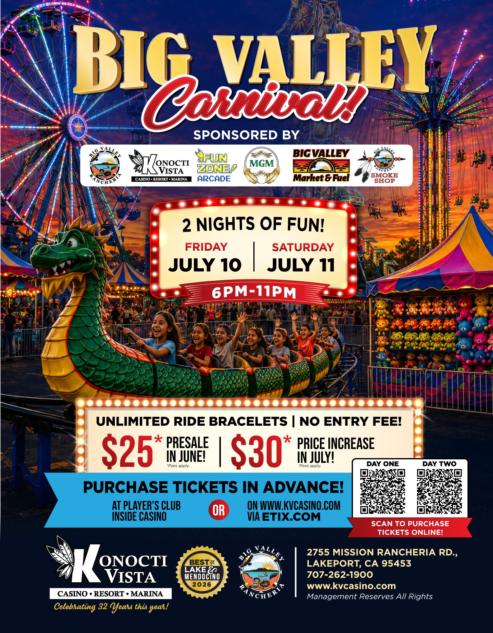 7.10.26 Big Valley Carnival Poster