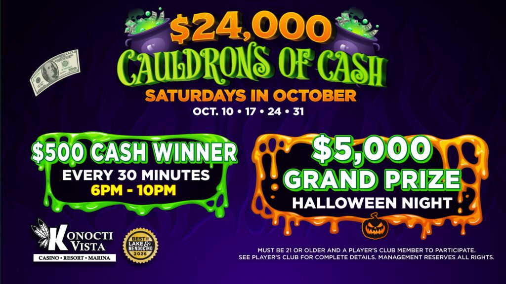 10.26 Cauldrons of Cash Giveaway (TV)